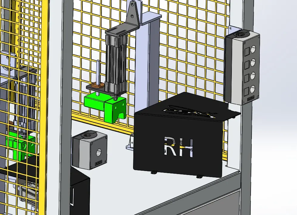 Estación de corte muesca